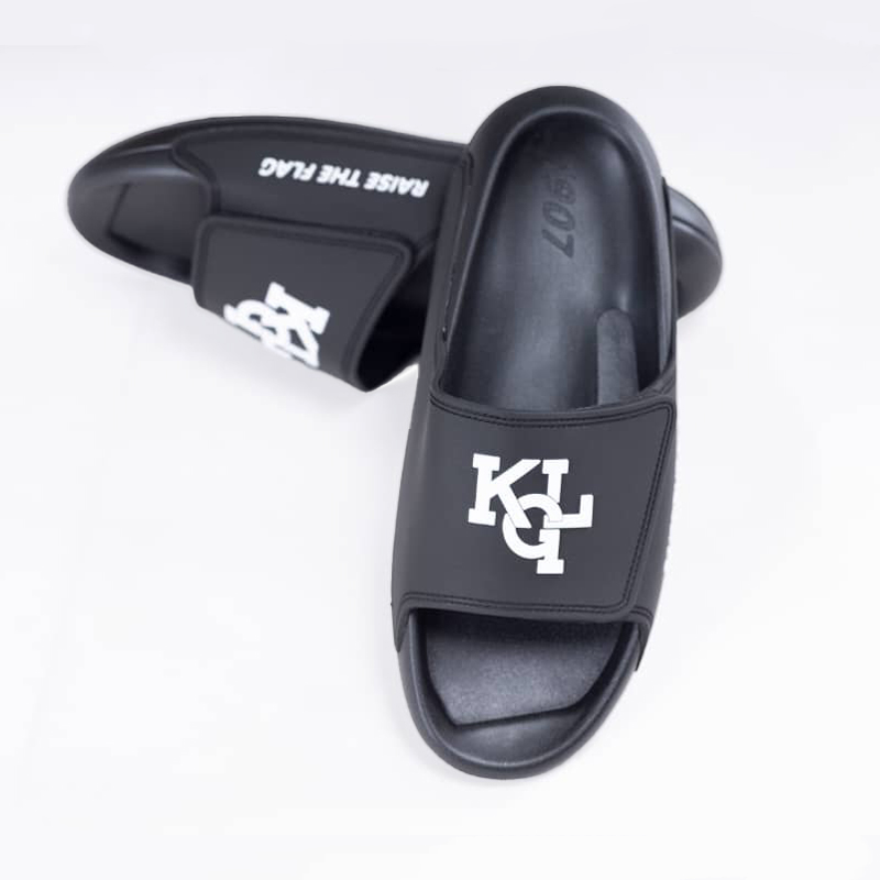  Black Slides whith white KGL logo