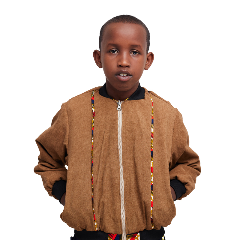  Kitenge kids bomba jackets