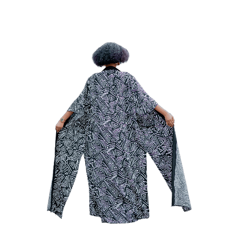  Luna set -maxi kaftan &wide leg pants