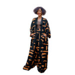Free-Size Luna set -Maxi kaftan and wide leg pants