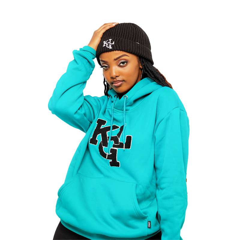  Blue hoody with white KGL logo